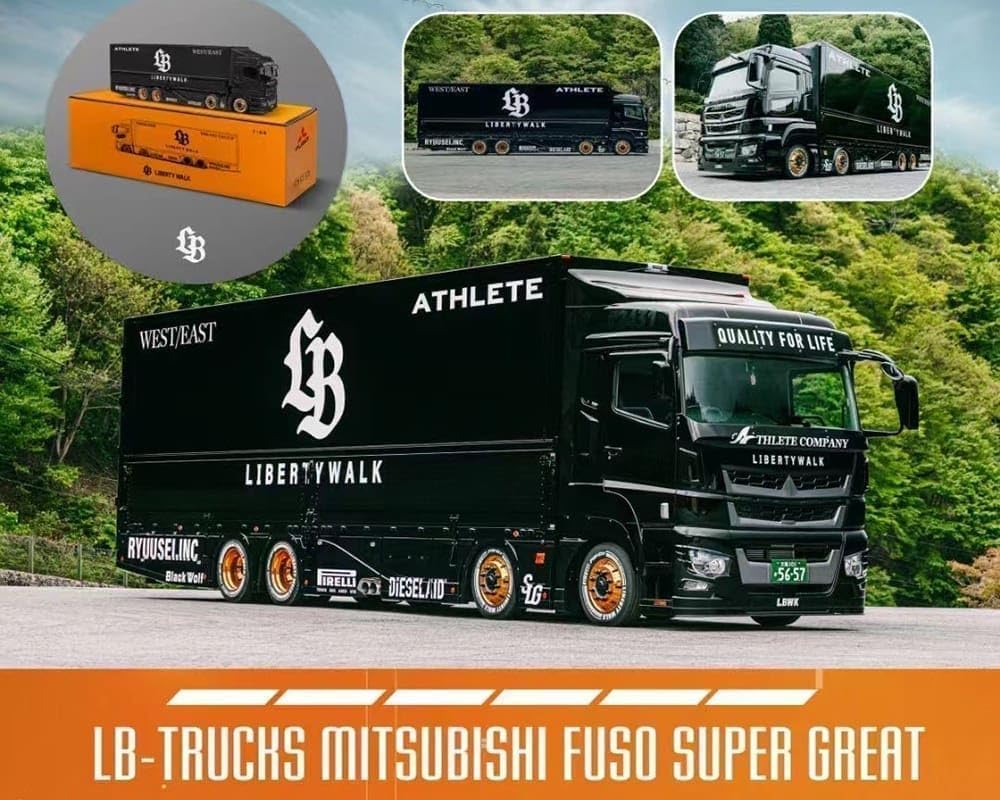 swbb GCD 三菱ふそう リバティーウォーク トラック LB-TRUCKS Mitsubishi Fuso SUPER GREAT - Liberty Walk